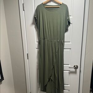 Olive Green Maxi